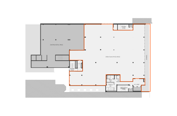 Fourth Floor Plan